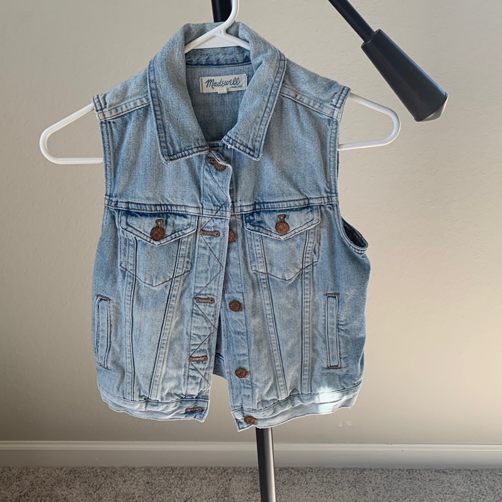 Madewell Jean vest